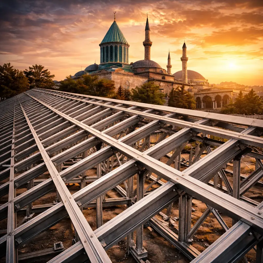 Konya çelik çatı sistemleri